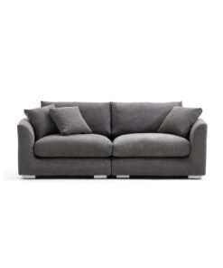 Feathers Couch Grey Sofa