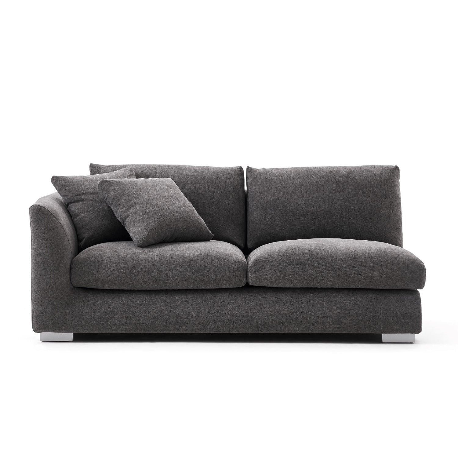 Feathers Sofas Side Grey Sofa For Livinng Room