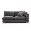 Feathers Sofas Side Grey Sofa For Livinng Room - 70 Inch / Grey / Facing Right